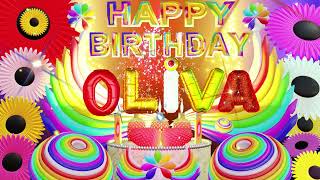 Oliva Happy Birthday Song  Happy Birthday To You olivas oliva [upl. by Chery23]