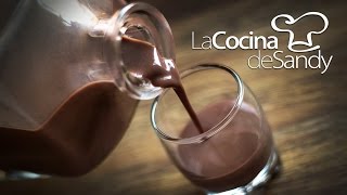 Licor de Chocolate en 1 minuto en licores caseros [upl. by Lingwood]