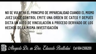 EL PRINCIPIO DE IMPARCIALIDAD JUDICIAL SISTEMA PENAL ACUSATORIO [upl. by Faso]