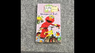 Opening And Closing To Elmos World Springtime Fun 2002 VHS  Reversed [upl. by Yanttirb]