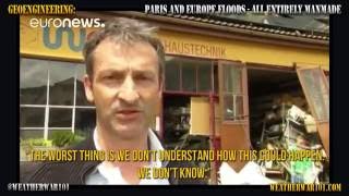 Paris and Europe Floods – Proof all are Entirely Manmade [upl. by Nosnaj781]