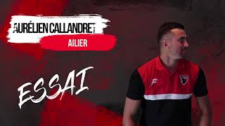 FINALE PRO D2 OYONNAXGRENOBLE  Essai Aurélien Callandret [upl. by Eldwin]