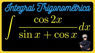 Integral Trigonométrica Por Substituição  sen 2x  sen x  cos x [upl. by Tommy701]