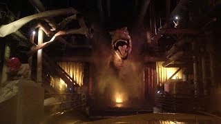 Jurassic Park River Adventure Ride in 720p HDUniversal Orlando [upl. by Enilatan]