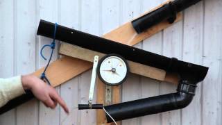 Natural Pool rainwater diverter  saving roof water DIY [upl. by Retswerb]