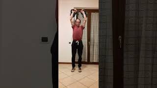 Double kettlebell clean amp press strict form 2 x kg 20 [upl. by Valeda]