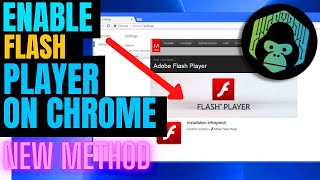 GUIDE How To Enable Adobe Flash Player On Chrome [upl. by Castillo]