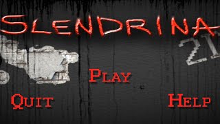 Slendrina 2D  Medium Mode Full Gameplay [upl. by Neilson]