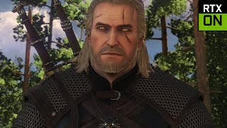 Some Witcher Jobs  Ray Tracing amp DLSS Gameplay With MODS Witcher 3 [upl. by Niobe]