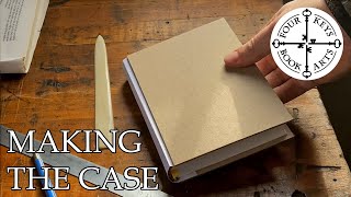 Making A Handmade Book  Part 3  Lining amp Making the Case [upl. by Akla]