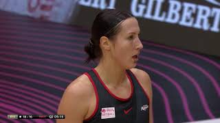 Highlights  Leeds Rhinos Netball 3943 Saracens Mavericks  VNSL 2021 [upl. by Ainitsirk]