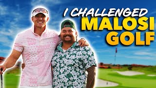 Steve Cook vs Malosi Golf [upl. by Aslehc790]