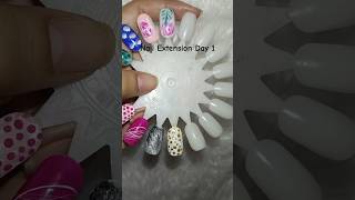 nail extension 💅🏻 ytshorts shortvideo shortsfeed shorts trendingshorts thethoughtfulgirl [upl. by Maya]