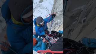 spaghetti when climbing Torres del paine in patagonia [upl. by Nivalc646]