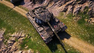 How The Caernarvon AX Deals With The Enemies World of Tanks [upl. by Eeral]