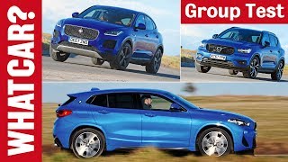 BMW X2 vs Volvo XC40 vs Jaguar EPace review – which 2020 4x4 SUV is best  What Car [upl. by Nirak5]