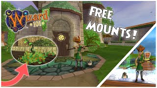 FREE Permanent Mounts  Wizard101 [upl. by Germain]