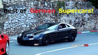 BEST of German Supercars LOUD Sounds  10000 Subscribers Special [upl. by Ardene197]