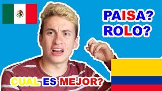 REACCIONANDO A LOS ACENTOS DE COLOMBIA 🇨🇴 – Heeysoycesar [upl. by Duky]