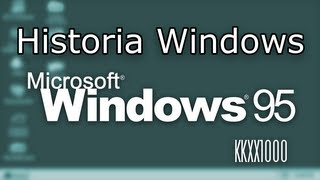 Historia Windows  Windows 95 [upl. by Ecinrahs]