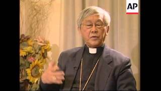 AP interview with Hong Kong Cardinal Zen [upl. by Ffoeg84]