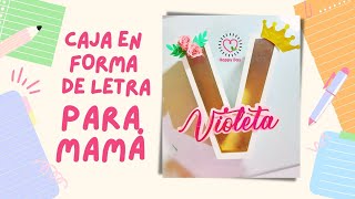 Caja Letra para Mamá diadelamadre [upl. by Maxantia10]