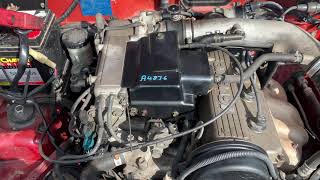 1995 16 ltr  G16B  Suzuki Vitara Engine start up  a4876 [upl. by Noirret]