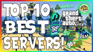 TOP 10 BEST GTA 5 ROLEPLAY SERVERS 2021 [upl. by Silletram77]