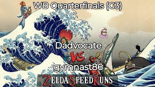 TWWR Season 7 Tournament WB Quarterfinals  Advocate vs gymnast86 G3 [upl. by Spalding350]