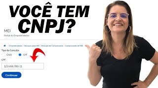 COMO CONSULTAR SE O CPF TEM CNPJ  ATUALIZADO [upl. by Kjersti]