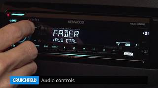 Kenwood Excelon KDCX502 Display and Controls Demo  Crutchfield Video [upl. by Htebzile]