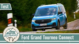 Ford Grand Tourneo Connect 20 TDCi EcoBlue TEST 2022 Prvé dieťa spolupráce Forda s Volkswagenom [upl. by Conrado930]