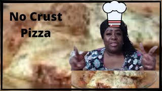 Mukbang Crustless Pizza Keto Style [upl. by Sesmar]