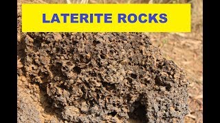 LATERITE ROCKS amp SOIL I Laterite rock nature I Laterite rock structure I Laterite rock composition [upl. by Jeni980]