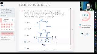 CISIA  Esempio TOLC MED 2 N 32  FISICA  Spostate una piccola carica elettrica q da una faccia… [upl. by Zusman]