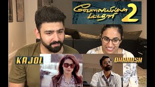 VIP 2 Trailer Reaction  Dhanush Kajol Tamil Film Reaction  by RajDeep [upl. by Nairadal]