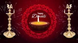 Happy Diwali Video Free Download 2023 Wishes Animation Greetings [upl. by Enytnoel]