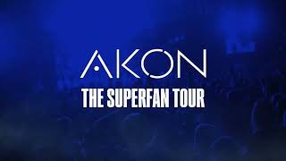 AKON  SUPERFAN TOUR 2024 🚀 [upl. by Pride]