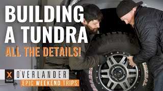 Overlander S1 EP2 We Build our First FULL SIZE Overland Ready Toyota Tundra [upl. by Enhpad613]