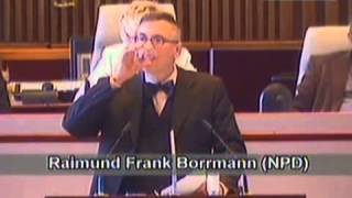 quotBürger des Landesquot  Raimund Borrmann NDP Landtag fail [upl. by Laval317]