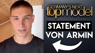 Nach GNTM 2024 RAUSWURF von Armin Statement bei Instagram zur Entscheidung [upl. by Down817]