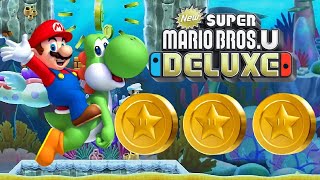 Sparkling Waters2 Tropical Refresher  33 Star Coins  NEW Super Mario Bros U Deluxe [upl. by Azerila]