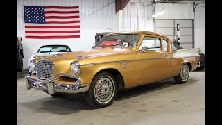 1957 Studebaker Silver Hawk For Sale  Walk Around [upl. by Hoppe790]