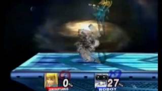 SSBB ZSS DsmashFoostoolDair Combo [upl. by Einapets]