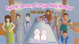 Ayline Senang Punya Adek Kembar  Sakura School Simulator [upl. by Welch93]