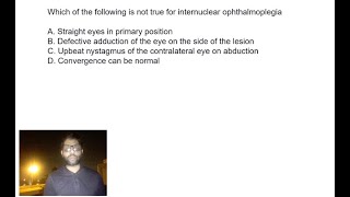 Internuclear ophthalmoplegia [upl. by Caughey903]