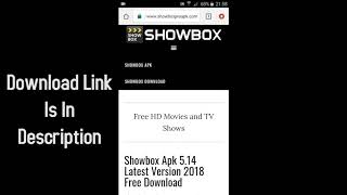 How To Download ShowBox Apk Latest Version 2019 Update [upl. by Ydnac]