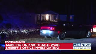 Man shot in Knightdale Wake Sheriffs office investigating [upl. by Kacerek608]