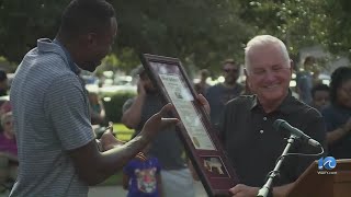 Chesapeake celebrates Grant Holloway receives key to the city [upl. by Cleveland]