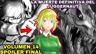 La Batalla FINAL contra el JUGGERNAUT  Danmachi volumen 14 Final [upl. by Dray669]